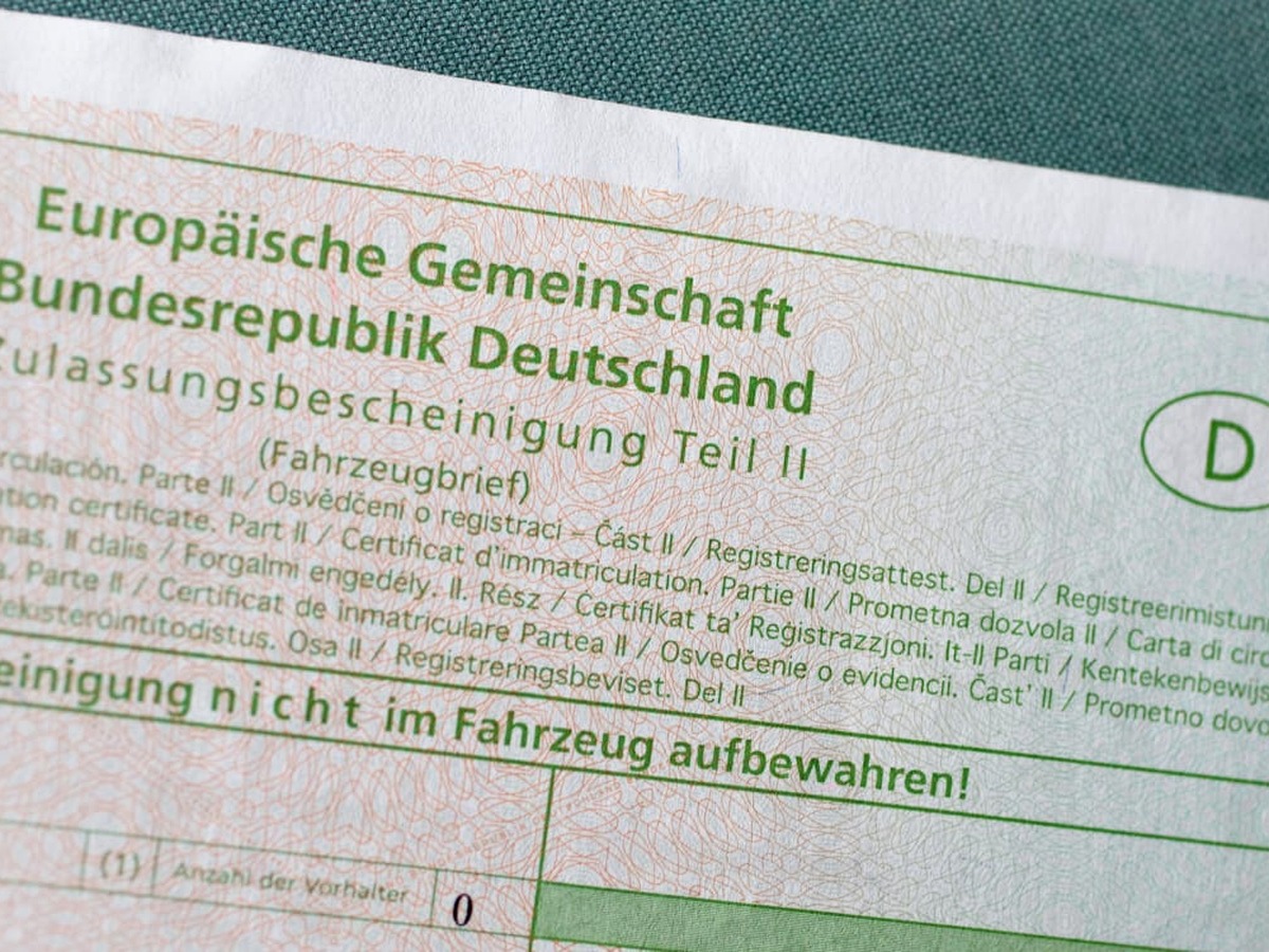 Fahrzeugbrief – Zulassungsbescheinigung Teil II